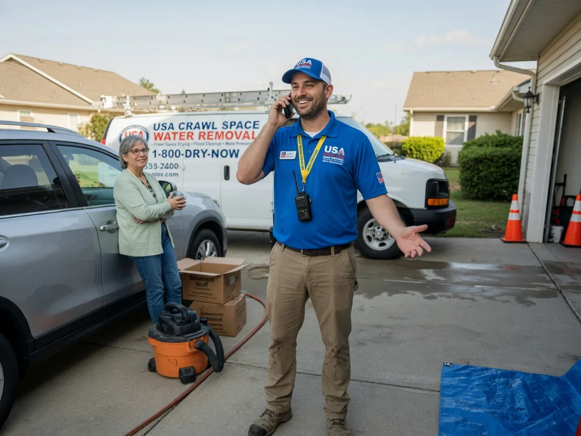 Crawl Space Water Removal Wardville, OK FAQs